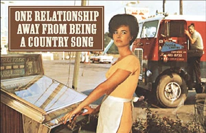 Un Relation Away De Un Pays Song Drôle Réfrigérateur Aimant (EP) - Picture 1 of 1
