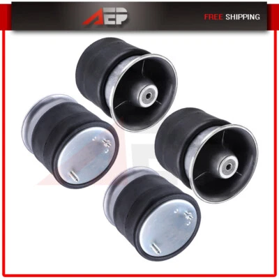 4PCS Air Suspension Spring Bags For Freightliner Cascadia 1R12-603 W01-358-9781 - Изображение 1 из 4