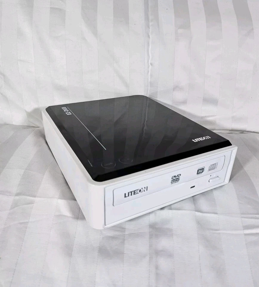 LITE-ON EZ Dub USB 22x External CD/DVD Writer Model eZAU120 Rewriter 🔥 - Image 1 of 4