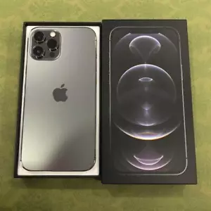 Good As New! Apple iPhone 12 Pro Max 256GB Graphite - Factory Unlocked, Complete - Picture 1 of 1