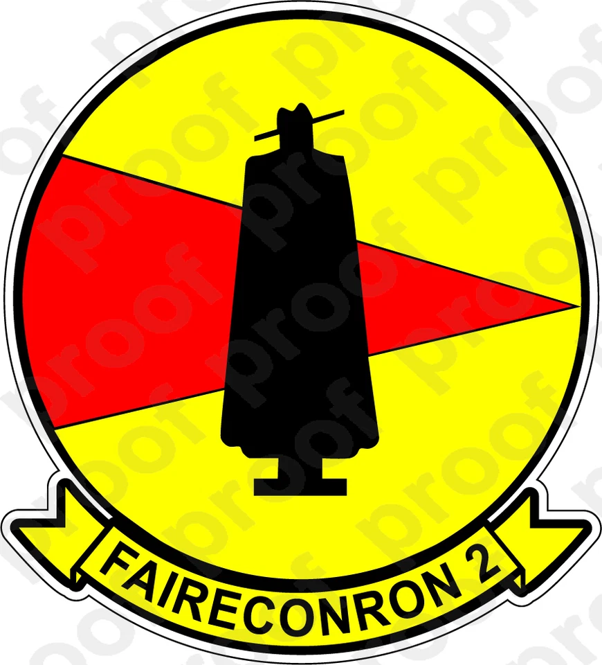 STICKER USN VQ 2 SANDYMAN