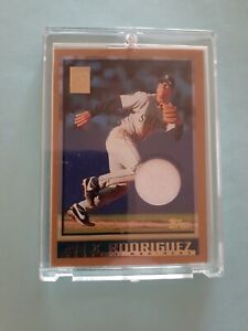 2001 Topps Alex Rodriguez Originals Relic 1998 Game-Used Jersey Card #540
