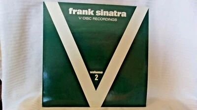 Frank Sinatra V-Disc Recordings Volume Two, LP Record Apex Records #AX2 - Image 1 of 3