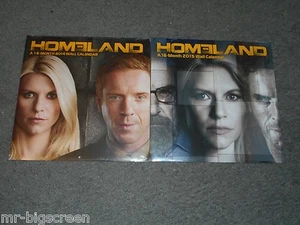 HOMELAND - 2014 & 2015 WALL CALENDARS - BRAND NEW & SEALED - Picture 1 of 1