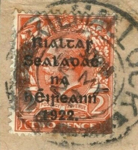 IRELAND 1922 Free State Overprints EIRE *KILMALLOCK* Postmark CDS YELLOW149 - Picture 1 of 3