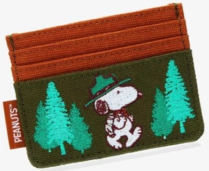 Nuevo con etiquetas Portatarjetas Loungefly X Peanuts Snoopy Beagle Scout EXCLUSIVO - Imagen 1 de 4