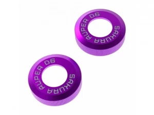 3RACING ALU BIG BORE ABSORBER BOTTOM CAP FOR 1/10 AUPER D6 S SPORT DRIFT RC CAR - Picture 1 of 6