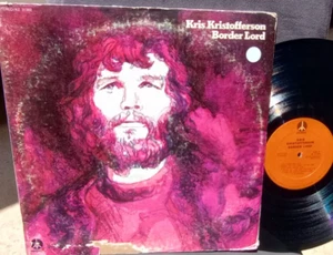 ROCK LP, KRIS KRISTOFFERSON, BORDER LORD, VG+, SPIN GEREINIGT!! - Bild 1 von 3