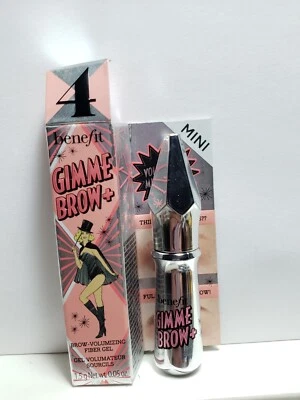 BENEFIT Gimme Brow Volumizing Brow Gel #4 New with Box 0.05oz Mini - Image 1 of 4