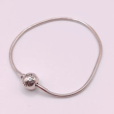 ⭐ Pandora 925 Armband Band Armreif Perle Halskette Collier Kette Silber 081 ⭐ - Bild 1 von 2