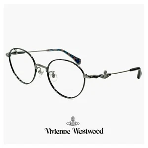 Vivienne Westwood Glasses Frame Ladies 40-0009 C03 Black x Gunmetal Japan New - Picture 1 of 7