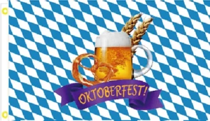 3x5FT Flag Germany German BAVARIAN Oktoberfest BEER MUG PARTY FLAG Europe 100D - Picture 1 of 3