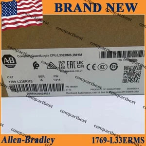 Nuevo controlador compacto GuardLogix CPU 5370 Allen-Bradley 1769-L33ERMS/A - Imagen 1 de 5