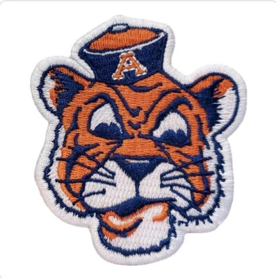 Нашивка в винтажном стиле Auburn Tigers. Iron On. - Изображение 1 из 4