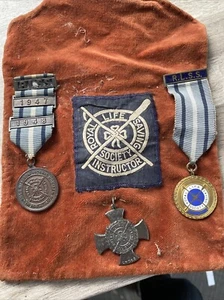 Medallas de colección de la Royal Life Saving Society años 40 - Imagen 1 de 7