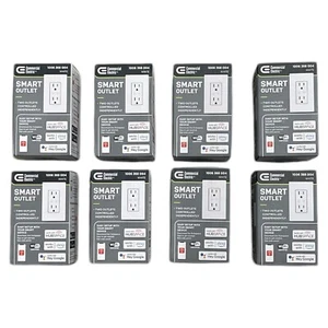 Commercial Electric Smart 15A 120V TR Duplex Outlets(8 Pack) - Picture 1 of 6