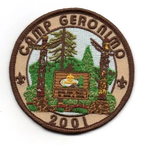 Camp Geronimo 2002, (Grand Canyon Council) Patch, Mint - Picture 1 of 1