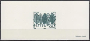 France Sc4010 Europa, Tree, Deluxe Sheet - Picture 1 of 1