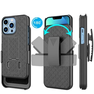 Funda a prueba de golpes con clip para cinturón para iPhone 13 Pro Max/13 Pro/13 Mini 5G - Imagen 1 de 30