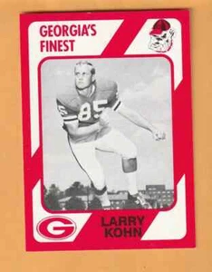 Larry Kohn Georgia Bulldogs 1989 Card #30 Greenville South Carolina - Picture 1 of 2