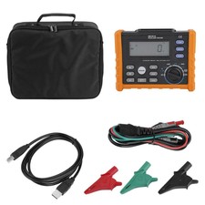 MS5910 Digitale Misuratore Resistenza Meter RCD Loop Tester Multimeter 0-440V AC