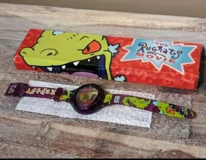 1998 Rugrats Movie Hologram Reptar Dinosaur Watch Burger King Collectable Promo - Bild 1 von 6