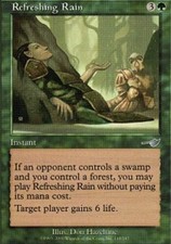 1x Refreshing Rain MTG Nemesis NM Magic Regular
