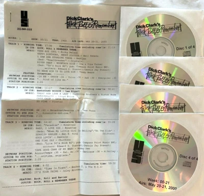 5/20/00 DICK CLARK'S  RR&R PHIL SPECTOR FEATURE, 17 HITS, 4 INTERVIEWS, CRYSTALS - Image 1 of 4