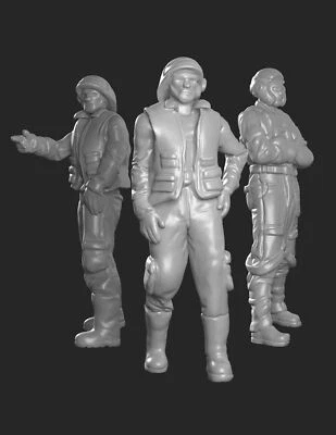 Green Strawberry 1/72 Hangar Crew Vol.7 for Star Wars - Image 1 of 4