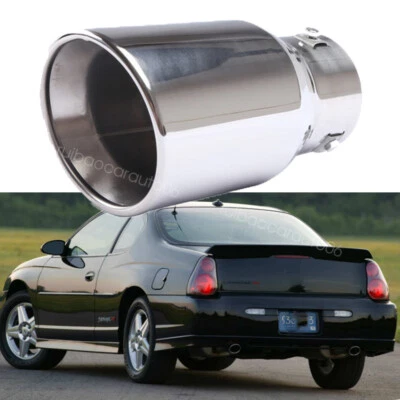 For Chevrolet Monte Carlo SS Stainless Rear Exhaust Pipe Tail Muffler Tip Silver Foto 1 de 4