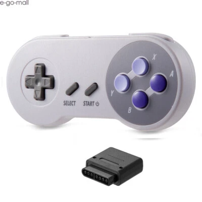 2.4G Wireless SNES Gamepad Receiver for Super Nintendo Entertainment System SFC - Image 1 of 4