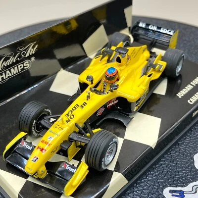MINICHAMPS 1/43 Jordan Ford EJ14 Timo Glock Canadian GP 2004 400040119 - Image 1 of 4