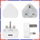5V1A 3Pin USB Plug Charger Wall Chargers UK 1A 5V Power Travel Adapter For Phone