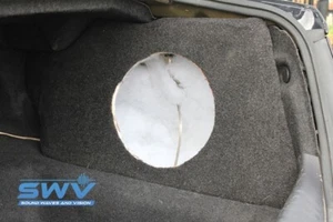 Ford FG Sedan Drivers 12inch sub fibreglass subwoofer box for FPV XR6 - Picture 1 of 3