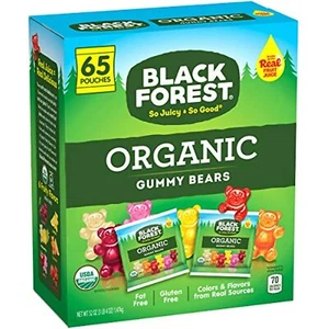 Black Forest Organic Gummy Bears Candy, 0.8-Ounce Bag , 65 Count (Pack of 1) - Picture 1 of 7