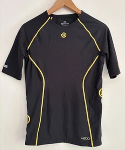 Skins A200 Boy’s Top Size XL Youth Black Activewear Long Sleeve Compression Top - Picture 1 of 14