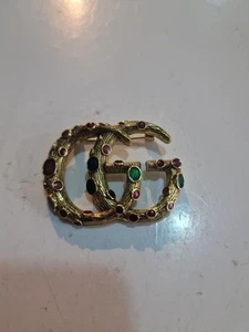  Gucci  GG Brooch - Picture 1 of 5