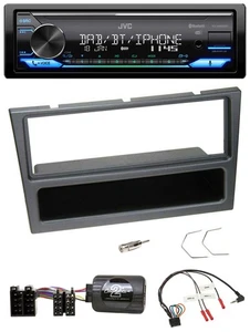 JVC Bluetooth DAB USB Lenkrad Autoradio für Opel Agila Corsa C Omega schwarz - Bild 1 von 11