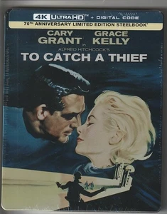 To Catch a Thief 70th Anniversary Limited Edition Steelbook (4K + Digital 2025) - Picture 1 of 1