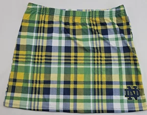 Notre Dame Women’s ZooZatz Plaid ND Mini Skirt – Size M – New with Tags - Picture 1 of 13