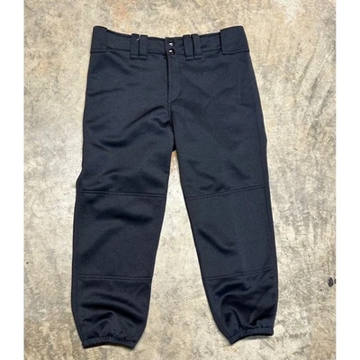 Mizuno Performance Womens Black Polyester Baseball Softball Pants Medium - Image 1 of 4