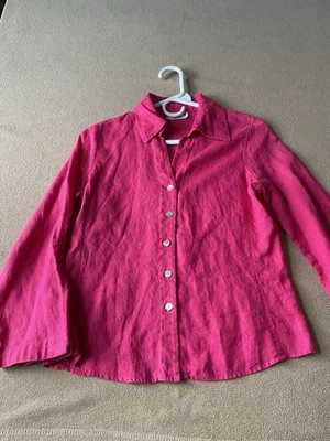 David N Petite 100 % lino estilo #9955684. D2-41 Foto 1 de 4