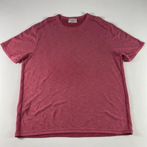 Tommy Bahama Shirt Mens XL Red IslandZone Reversible TENCEL COOLMAX Tee - Picture 1 of 10