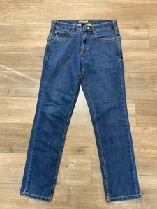 Pantalones de mezclilla 5.11 Tactical Defender Flex para hombre 32x32 calce ajustado elásticos 74477 azul medio - Imagen 1 de 10