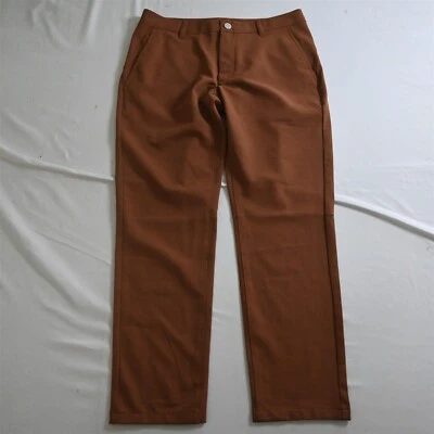 Мужские спортивные штаны Bonobos Golf 32x30 оранжевые эластичные функциональные - Изображение 1 из 4