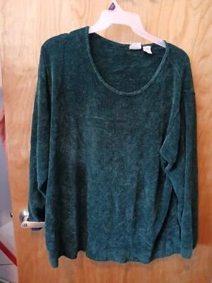 CAMISA JERSEY MUJER CAROLINA COLORES TALLA 22 24 VERDE OSCURO Foto 1 de 4