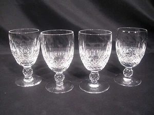 Set 4 bicchieri da vino Waterford Crystal Colleen stelo corto chiaro - Foto 1 di 12