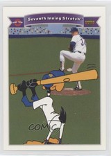 1991 Upper Deck Comic Ball 2 Nolan Ryan Daffy Duck Seventh Inning Stretch HOF