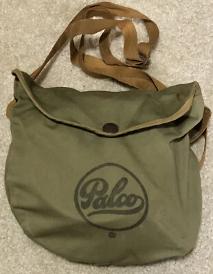 VINTAGE 1960-1970’s Palco Mess Kit w/ canvas case (2 Pans And Plate) - Image 1 of 4