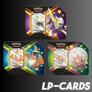 Shining Fates Tin Set of 3 - SEALED - Boltund Eldegoss Cramorant - Pokemon TCG - Afbeelding 1 van 1